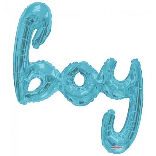 [681070110426] Foil 36" Boy Script