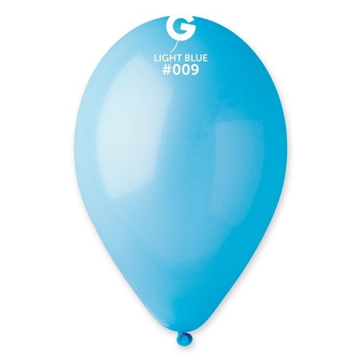 [110906] 12" G110 Light Blue #009 50 pcs