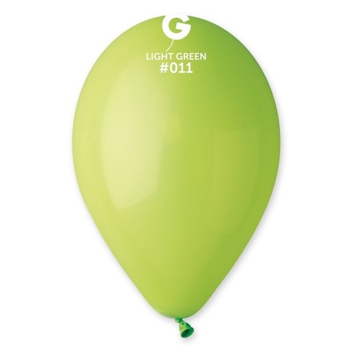 [111101] 12" G110 Light Green #011 50 pcs