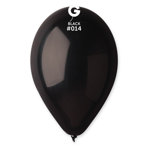 [111408] 12" G110 Black #014 50 pcs