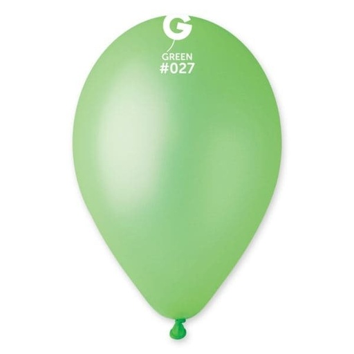 [112702] 12" GF110 Green Neon #027 50 pcs
