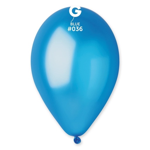 [61136] 12" GM110 Metallic Blue #036 50 pcs