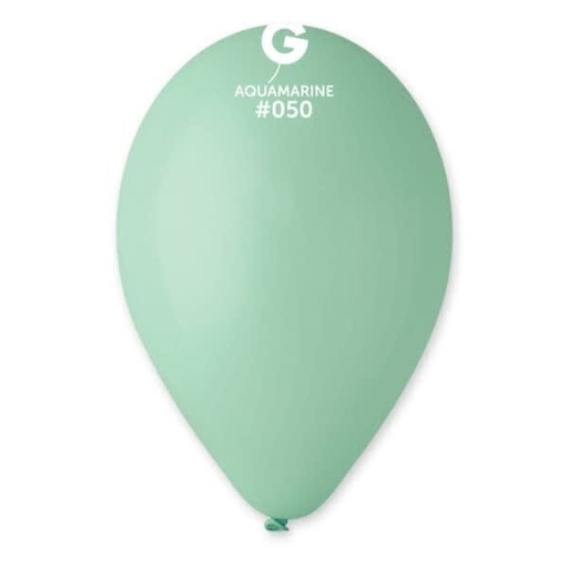 [11500] 12" G110 Aquamarine #050 50 pcs