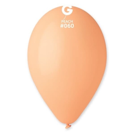 [11600] 12" G110 Peach #060 50 pcs