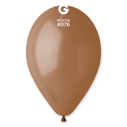 [117608] 12" G110 Mocha #076 50 pcs