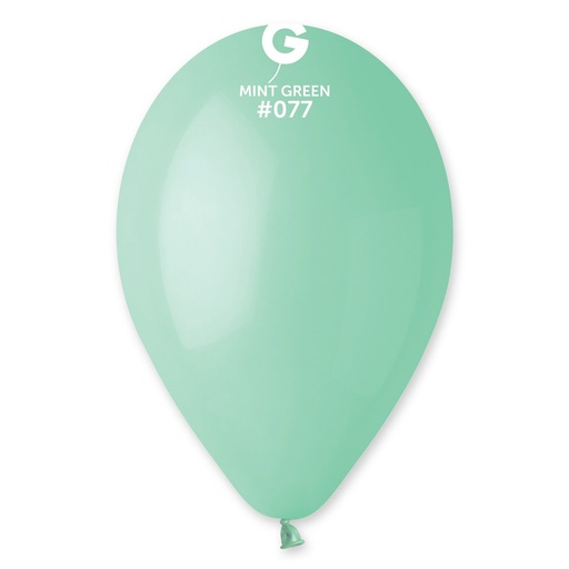 [117707] 12" G110 Mint Green #077 50 pcs