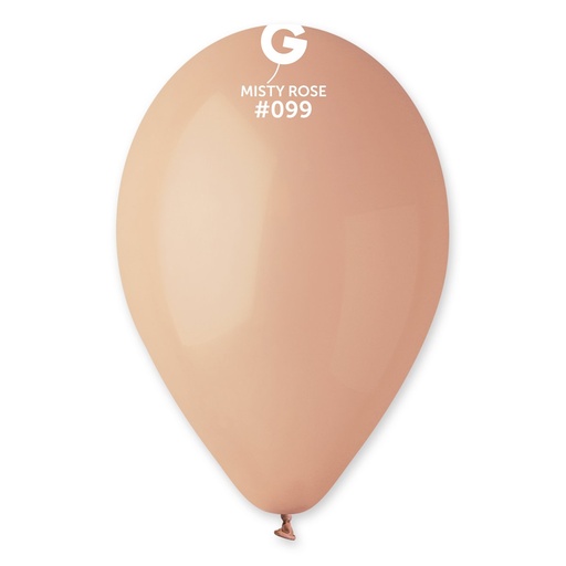 [119909] 12" G110 Misty Rose #099 50 pcs