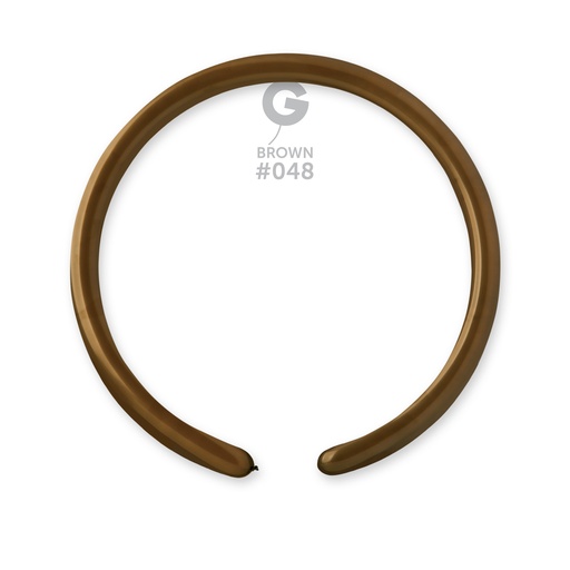 [214802] 160 D2 Brown #048 25 pcs