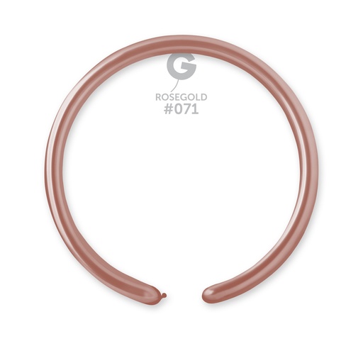 [217100] 160 DM2 Metallic Rose Gold #071 15pc