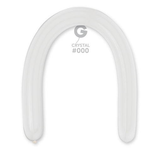 [350005] 8cm / 3" - Crystal #000 - D6 - 50pcs