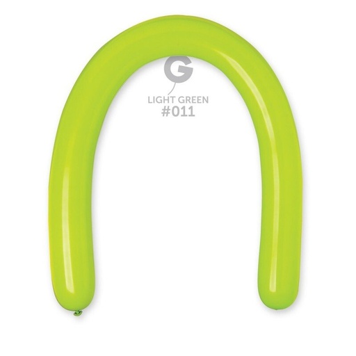[351101] 8cm / 3" - Light Green #011 - D6 - 50pcs