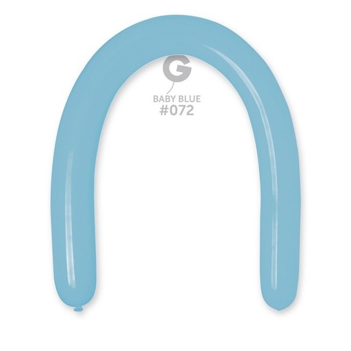 [357202] 8cm / 3" - Baby Blue #072 - D6 - 50pcs
