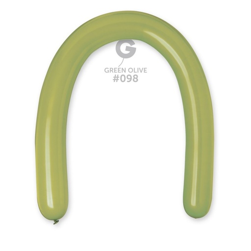 [359800] 8cm / 3" - Green Olive #098 - D6 - 50pcs