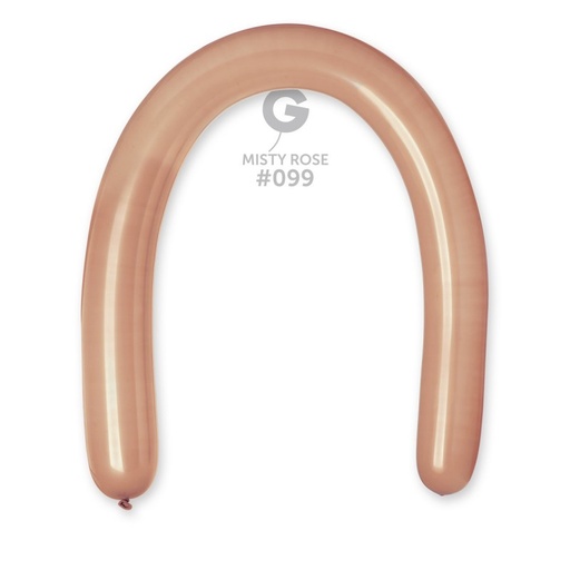 [359909] 8cm / 3" - Misty Rose #099 - D6 - 50pcs