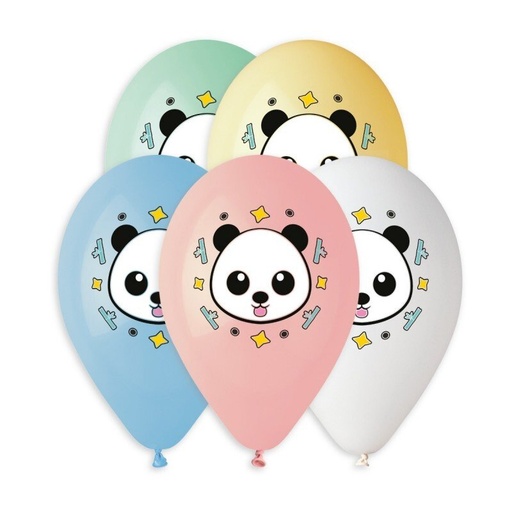 [929133] 13" GS120 Panda Multi Ass. #861 5 pcs.