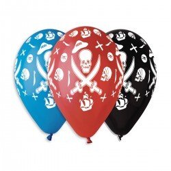 [939026] 13" GS120 Pirate Ship Ass 10 pcs #450