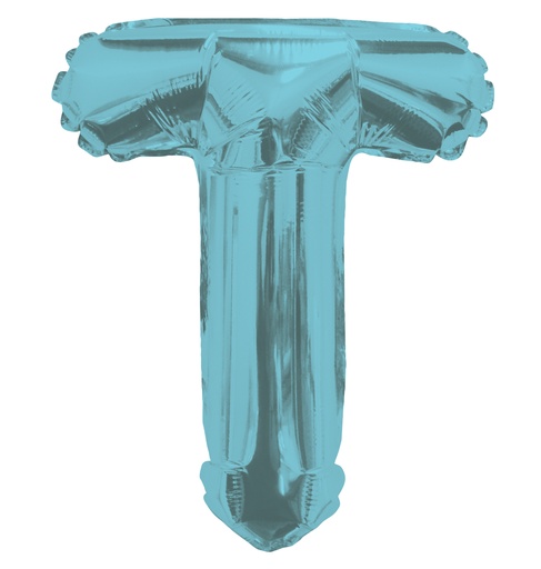 [34841-14] 14" Letter T Light Blue