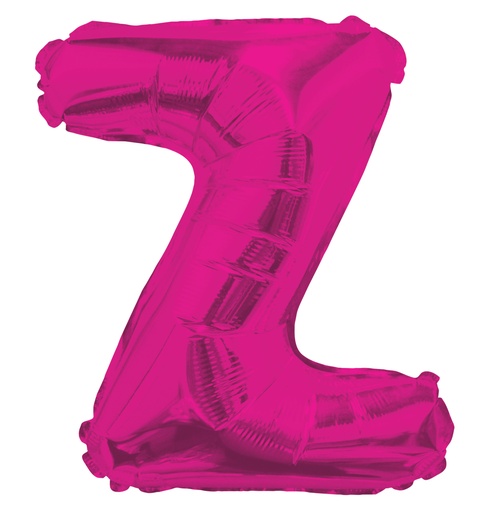 [34821-14] 14" Letter Z Hot Pink Kaleidoscope