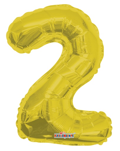[35059-14] 14" Number 2 Gold