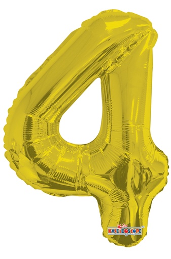 [35061-14] 14" Number 4 Gold
