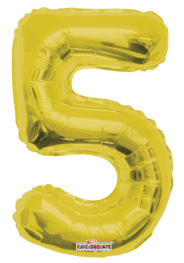 [35062-] 14" Number 5 Gold