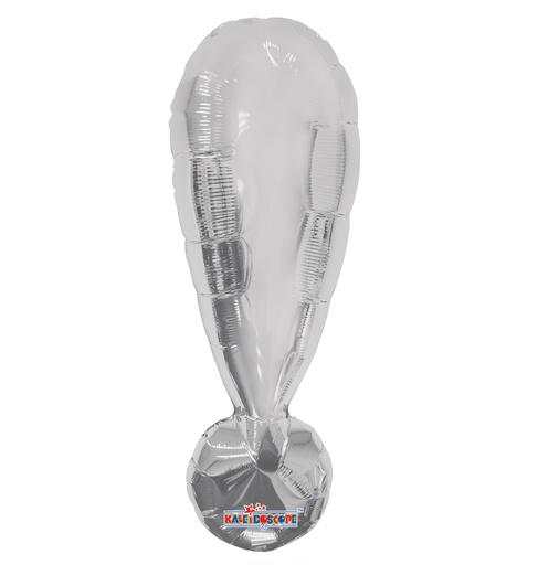 [15318-14] 14" Exclamation Point Silver Kaleidoscope