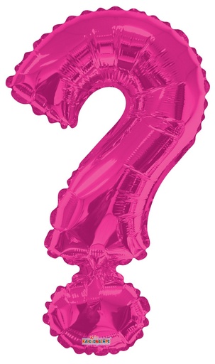 [15295-14] 14" Question Symbol Hot Pink