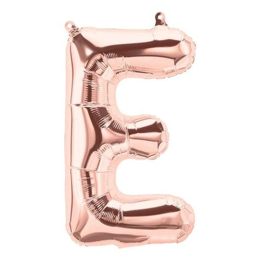 [37456] 16" Letter E Rose Gold Anagram