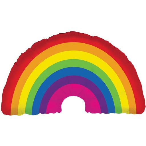 [153515] 36" FOIL RAINBOW BALLOON