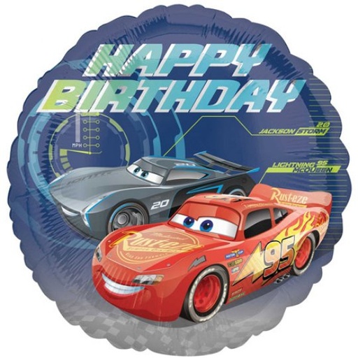 [353668] 18" Cars 3 Happy Birthday