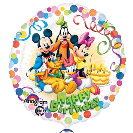 [29007] 18" Mickey & Friends Party HBD