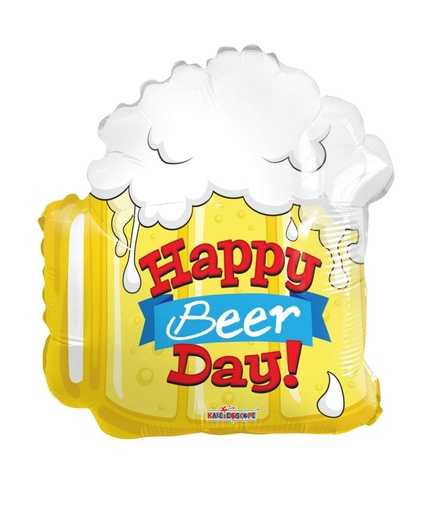[151013] 18" Happy Beer Day Shape