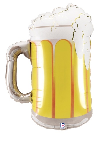 [15442] 34" Frosty Beer Mug Balloon