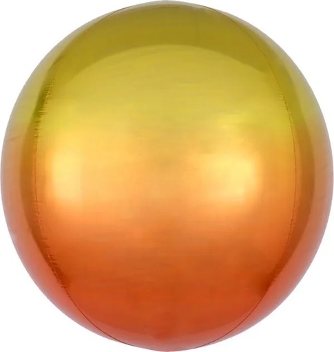 [39848] 16" Orbz Ombre Yellow & Orange