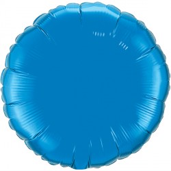 [22632] 18" Round Sapphire Blue