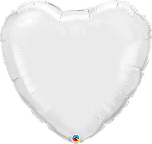 [12668] 36" White Heart