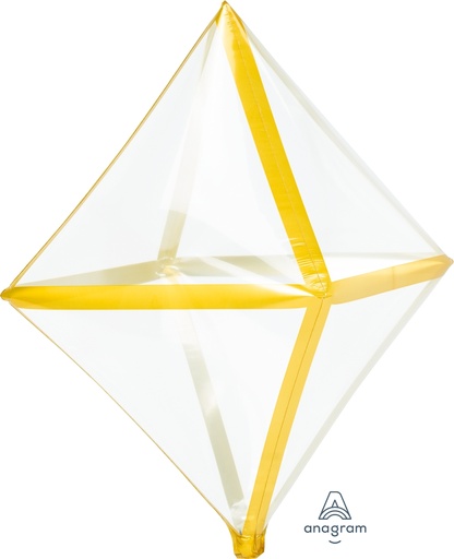 [41082] 18" Diamondz Gold Trim Anglez