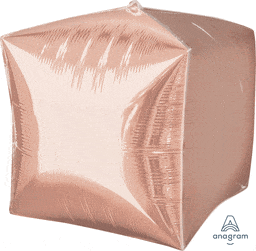 15" Rose Gold Cubez