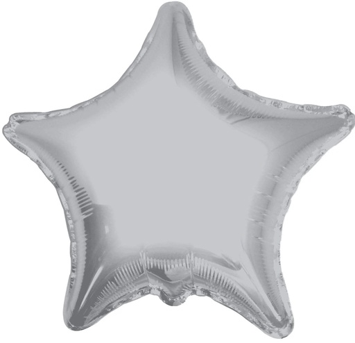 [17575-18] Silver Star 18" Balloon