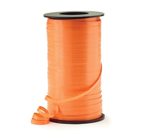 [99648O] Curling Ribbon Orange 500yds