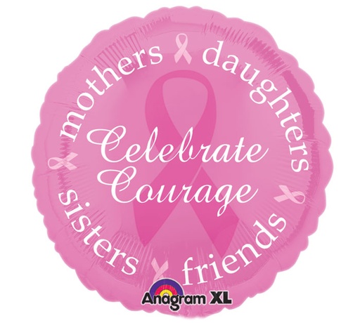 [17427] 18" Celebrate Courage Breast Cancer Awareness