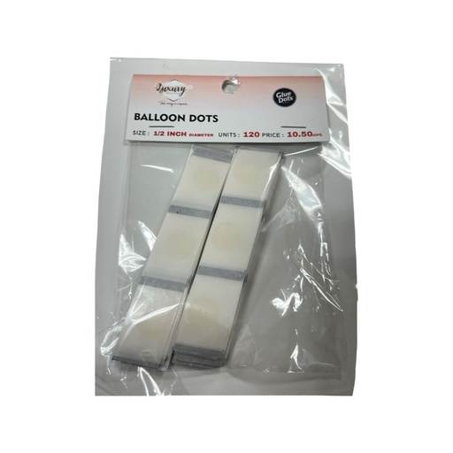 Balloon Glue Dots 120pc