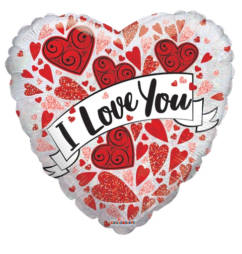 [15999-09] 9" Love You Banner