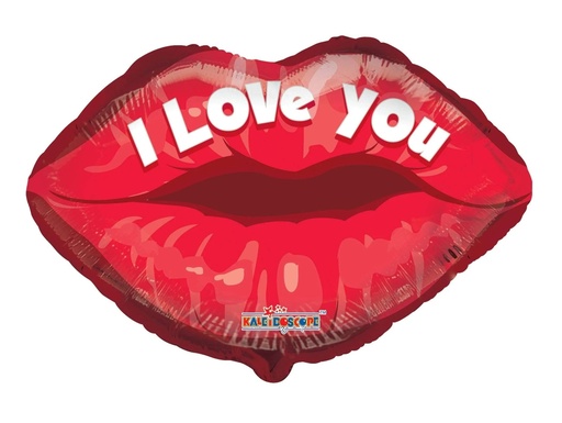 18" I Love You Lips