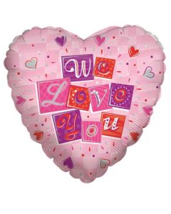 [17479-18] 18" We Love You