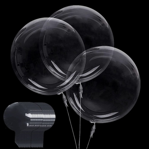 18" Bubble Burbuja Bobo Balloon 1 pcs