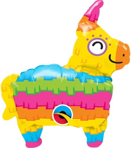 [101506] 14" Rainbow Piñata