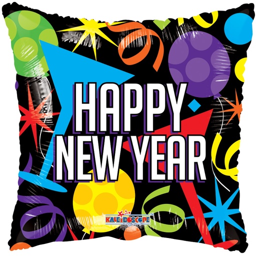 [89124-09] 09" New Year Balloons
