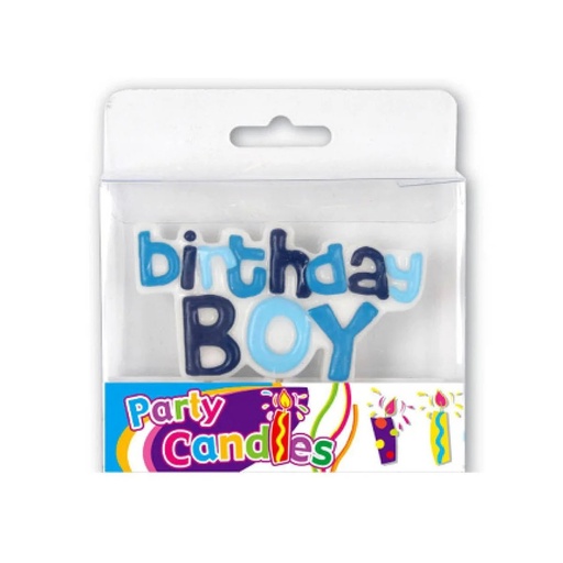 Birthday Boy Candle