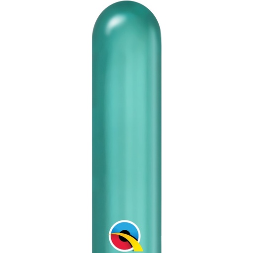 260Q Chrome Green Balloon 15pc